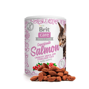 Brit Care Snack Gato Superfruits Salmón 100 Gr