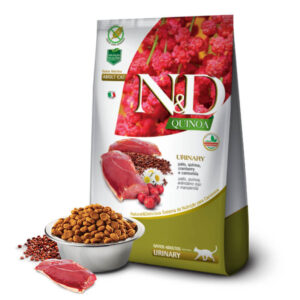 N & D Quinoa Feline Urinary Pato 1.5 kg
