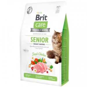 Brit Care Cat GF senior Weight Control 2 kg