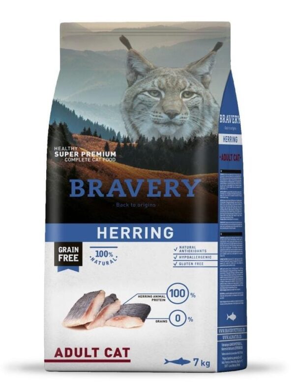 Bravery Herring Adult Cat 7 KG