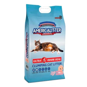 America Litter Odor Seal Baby Powder 15 Kg.