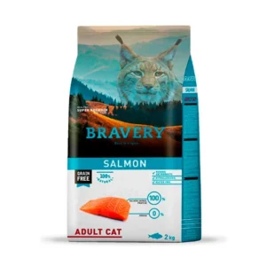 Bravery Cat Adulto Salmon 7 Kg.