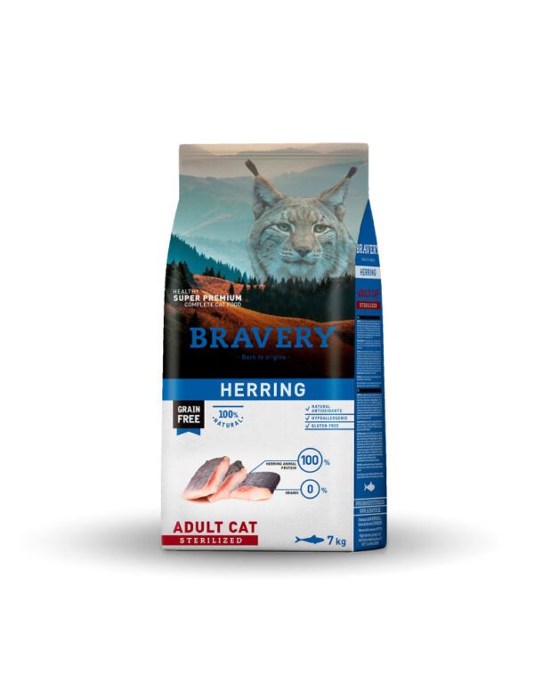 Bravery Herring Adult steriilized Cat 7 KG