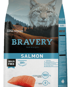 Bravery Salmon Adult Cat 2 Kg.