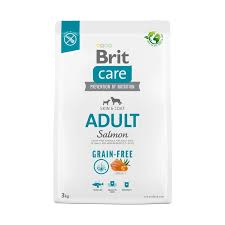 Brit Care Grain Free Adulto Salmon 3 Kg